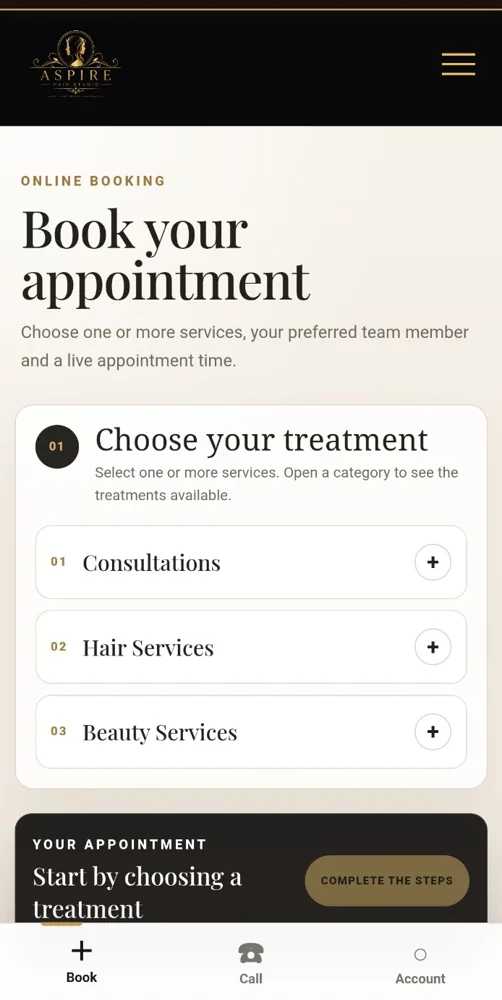 Lymelo salon booking and business management platform preview